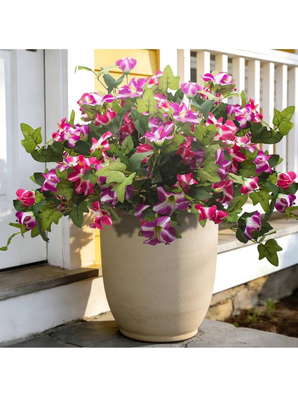 Grunyia UV-Resistant Artificial Flowers, Rose, Garden decor, indoor, outdoor